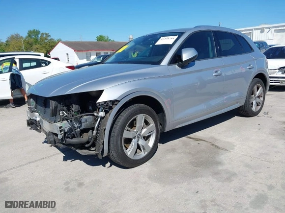 2018 Audi Q5 Premium with VIN WA1ANAFY8J2156537, listed as a IAAI auction lot 41774754 with 112,411 mi miles. Bid and sale history available at carsss.com. Image 2.