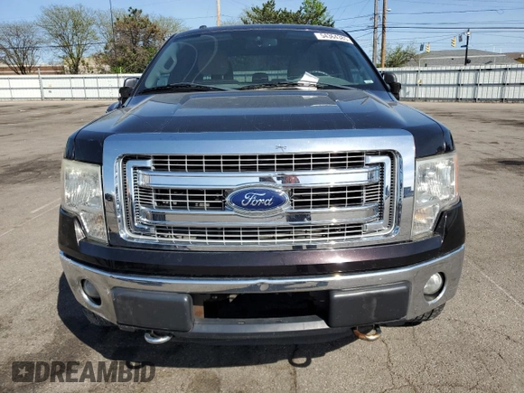 2013 Ford F-150 XL with VIN 1FTFW1EF9DFD39306, listed as a Copart auction lot 54364385 with 300,615 mi miles and Salvage Title. Bid and sale history available at carsss.com. Image 5.