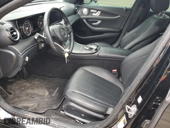 2018 Mercedes-Benz E 300 with VIN WDDZF4JB1JA463344, listed as a Copart auction lot 46793553 with 38,851 mi miles and . Bid and sale history available at DreamBid. Image 7.