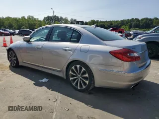 2012 Hyundai Genesis 5.0L R-Spec with VIN KMHGC4DH5CU203097, listed as a Copart auction lot 68470614 with 90,155 mi miles and Salvage Title. Bid and sale history available at carsss.com. Image 2.