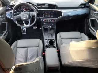 2020 Audi Q3 S line Premium Plus with VIN WA1EECF37L1040417, listed as a Copart auction lot 83485794 with 36,833 mi miles and Salvage Title. Bid and sale history available at carsss.com. Image 8.