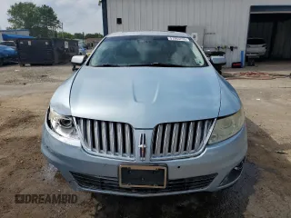 2009 Lincoln MKS with VIN 1LNHM93R59G620803, listed as a Copart auction lot 57283775 with 186,445 mi miles and Salvage title. Bid and sale history available at DreamBid. Image 5.