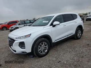 2019 Hyundai Santa Fe SEL z VIN 5NMS33AD8KH121624, wystawiony jako Copart lot #51467805 z przebiegiem 45 859 mil mil oraz Czysty tytuł • Clean title. Historia ofert i sprzedaży dostępna na DreamBid. Obrazek 1.