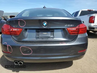 2015 BMW 4 Series 428i with VIN WBA4A5C58FG051486, listed as a Copart auction lot 50435795 with 91,286 mi miles and Salvage Title. Bid and sale history available at DreamBid. Image 6.