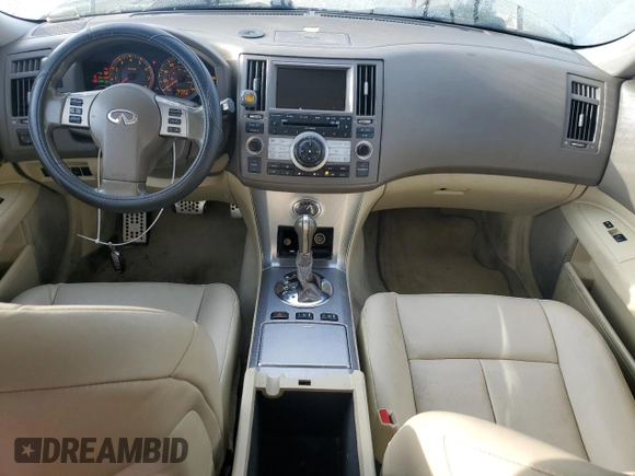 2008 Infiniti FX z VIN JNRAS08U18X100309, wystawiony jako Copart lot #82157174 z przebiegiem 165 983 mil mil oraz Szkoda całkowita • Salvage title. Historia ofert i sprzedaży dostępna na DreamBid. Obrazek 8.