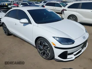 2023 Hyundai Ioniq 6 SEL z VIN KMHM34AA0PA028579, wystawiony jako IAAI lot #42171621 z przebiegiem 24 606 mil mil oraz . Historia ofert i sprzedaży dostępna na DreamBid. Obrazek 1.