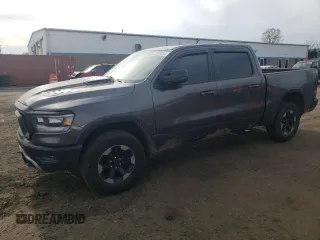 2020 Ram 1500 Rebel with VIN 1C6SRFLT5LN154225, listed as a Copart auction lot 53859515 with 88,907 mi miles and Salvage title. Bid and sale history available at DreamBid. Image 1.