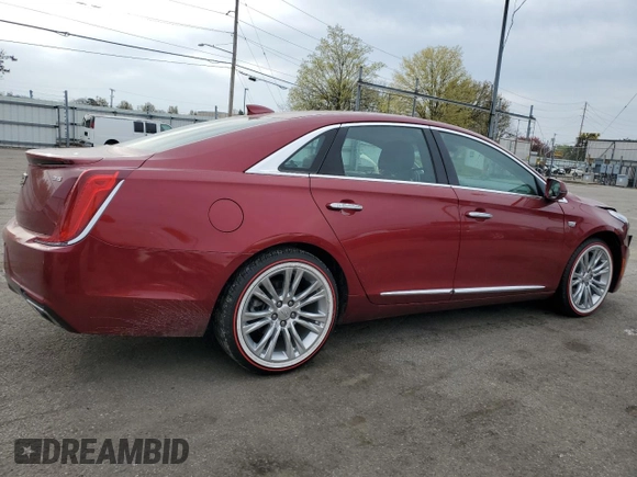 2018 Cadillac XTS Luxury with VIN 2G61M5S38J9128445, listed as a Copart auction lot 53058955 with 81,931 mi miles and Salvage Title. Bid and sale history available at carsss.com. Image 3.