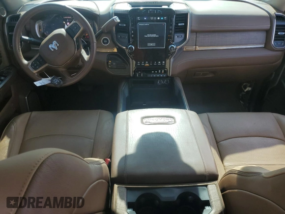 2024 Ram 2500 Longhorn with VIN 3C6UR5PLXRG187056, listed as a Copart auction lot 55500255 with 29,198 mi miles and Salvage title. Bid and sale history available at DreamBid. Image 8.
