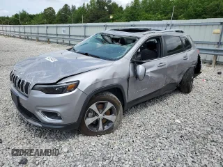 2019 Jeep Cherokee Limited z VIN 1C4PJMDX6KD139989, wystawiony jako Copart lot #54819445 z przebiegiem 119 077 mil mil oraz Szkoda całkowita • Salvage title. Historia ofert i sprzedaży dostępna na DreamBid. Obrazek 1.