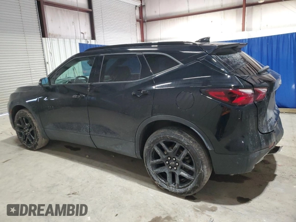2022 Chevrolet Blazer LT with VIN 3GNKBJRS6NS136525, listed as a Copart auction lot 87189004 with 55,401 mi miles and Salvage title. Bid and sale history available at DreamBid. Image 2.
