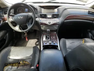 2011 Infiniti M37 with VIN JN1BY1AR9BM370205, listed as a Copart auction lot 73017334 with 166,301 mi miles and Salvage Title. Bid and sale history available at carsss.com. Image 8.