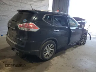 2015 Nissan Rogue SL with VIN 5N1AT2MV0FC770196, listed as a Copart auction lot 48728165 with Not Provided miles and Salvage Title. Bid and sale history available at DreamBid. Image 3.