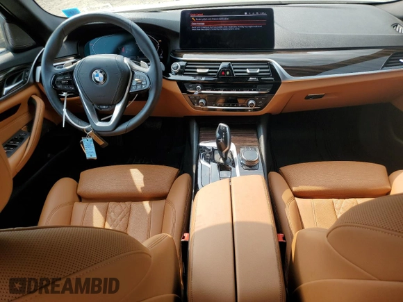 2023 BMW 5 Series 540i xDrive with VIN WBA73BJ05PWY16917, listed as a Copart auction lot 66885104 with 13,421 mi miles and Salvage Title. Bid and sale history available at carsss.com. Image 8.