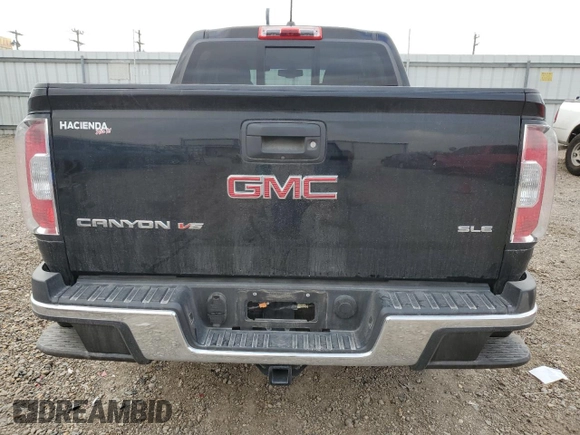 2020 GMC Canyon 2WD SLE with VIN 1GTG5CENXL1247286, listed as a Copart auction lot 44579615 with 54,364 mi miles and Salvage Title. Bid and sale history available at carsss.com. Image 6.