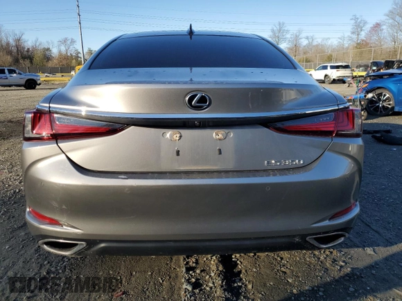 2019 Lexus ES 350 with VIN 58ABZ1B17KU026671, listed as a Copart auction lot 50036715 with 62,608 mi miles and Salvage Title. Bid and sale history available at DreamBid. Image 6.