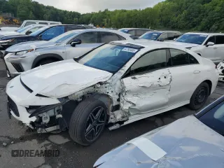2024 Mercedes-Benz CLA 250 with VIN W1K5J4HBXRN454116, listed as a Copart auction lot 64760405 with 22,793 mi miles and Salvage title. Bid and sale history available at DreamBid. Image 1.