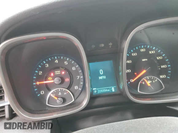 2013 Chevrolet Malibu LT with VIN 1G11C5SA0DF342770, listed as a Copart auction lot 47503575 with 226,994 mi miles and Salvage Title. Bid and sale history available at DreamBid. Image 9.