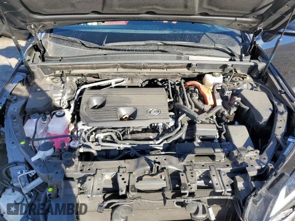 2024 Lexus NX 350h with VIN 2T2AKCEZ1RC025852, listed as a Copart auction lot 76805884 with 15,777 mi miles and Salvage title. Bid and sale history available at DreamBid. Image 12.