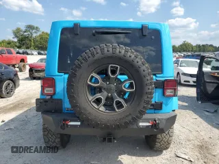 2018 Jeep Wrangler JK Unlimited Sahara with VIN 1C4BJWEG8JL882906, listed as a Copart auction lot 68796164 with 0 mi miles and Salvage Title. Bid and sale history available at carsss.com. Image 6.