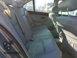 2003 BMW 5 Series 530iA with VIN WBADT63433CK32344, listed as a Copart auction lot 81746044 with 137,148 mi miles and Salvage Title. Bid and sale history available at carsss.com. Image 10.