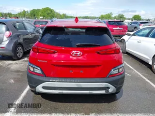 2022 Hyundai Kona SEL with VIN KM8K62AB6NU910444, listed as a IAAI auction lot 42017223 with 40,138 mi miles and . Bid and sale history available at carsss.com. Image 16.