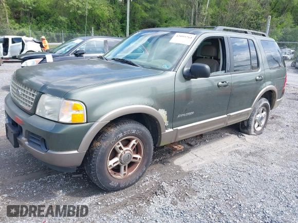 2002 Ford Explorer Eddie Bauer z VIN 1FMDU74E32ZB28117, wystawiony jako IAAI lot #42095761 z przebiegiem 125 946 mil mil oraz . Historia ofert i sprzedaży dostępna na DreamBid. Obrazek 2.