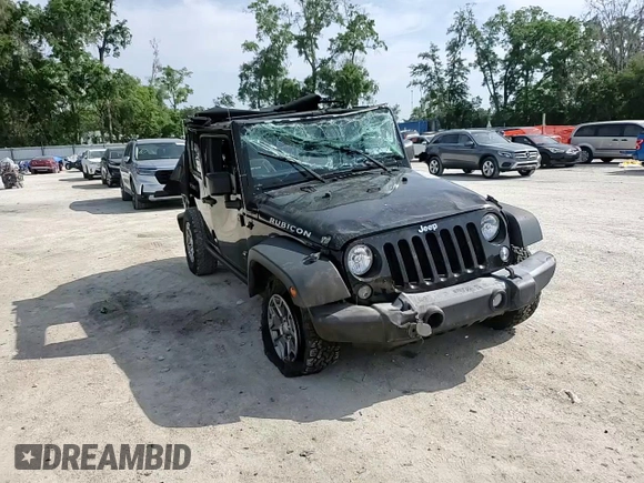 2016 Jeep Wrangler Unlimited Rubicon with VIN 1C4BJWFG7GL320650, listed as a Copart auction lot 53900195 with 77,620 mi miles and Salvage title. Bid and sale history available at DreamBid. Image 13.
