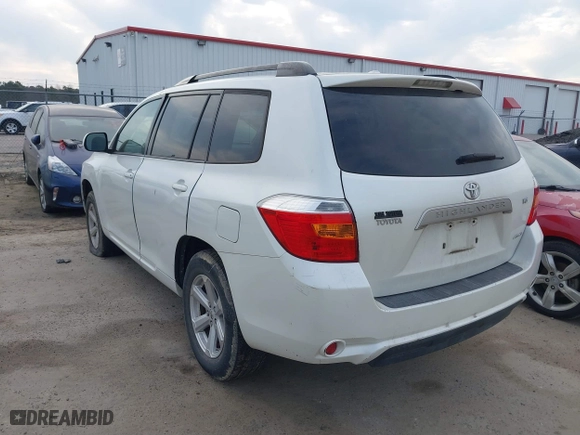 2009 Toyota Highlander with VIN JTEES41A492132738, listed as a IAAI auction lot 41684270 with 202,741 mi miles. Bid and sale history available at carsss.com. Image 3.