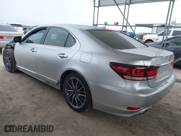 2013 Lexus LS 460 with VIN JTHBL5EF2D5121288, listed as a IAAI auction lot 41626678 with 142,132 mi miles and . Bid and sale history available at DreamBid. Image 3.