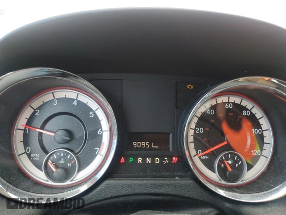 2014 Dodge Grand Caravan SXT with VIN 2C4RDGCG2ER263682, listed as a Copart auction lot 51060795 with 90,951 mi miles and Non Repairable. Bid and sale history available at DreamBid. Image 9.