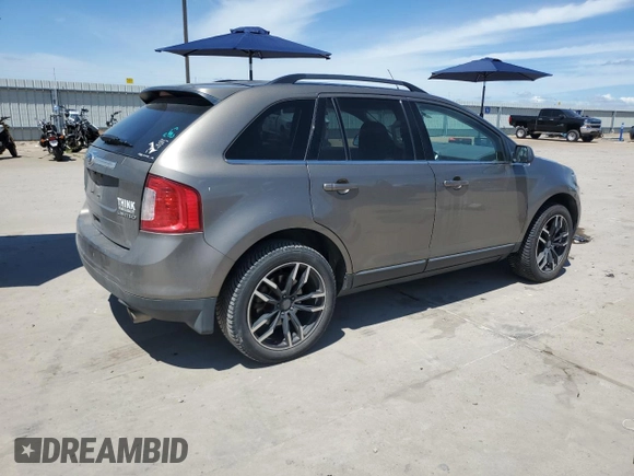 2013 Ford Edge Limited with VIN 2FMDK3KC7DBA58157, listed as a Copart auction lot 56159855 with 186,020 mi miles and Clean title. Bid and sale history available at DreamBid. Image 3.