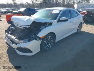 2017 Honda Civic Hatchback LX with VIN SHHFK7H22HU407915, listed as a IAAI auction lot 41642471 with NaN miles. Bid and sale history available at carsss.com. Image 17.