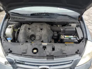 2008 Kia Sedona EX with VIN KNDMB233286246361, listed as a Copart auction lot 80190154 with 191,092 mi miles and Salvage Title. Bid and sale history available at carsss.com. Image 12.