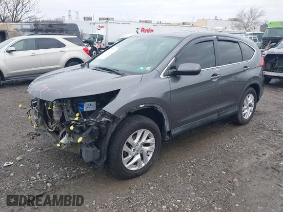 2015 Honda CR-V EX with VIN 2HKRM4H55FH695025, listed as a IAAI auction lot 41963437 with 130,891 mi miles and . Bid and sale history available at DreamBid. Image 17.