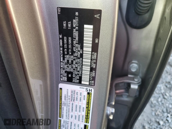 2023 Lexus NX with VIN 2T2KGCEZ5PC018194, listed as a Copart auction lot 81297334 with Not Provided miles and Non Repairable. Bid and sale history available at carsss.com. Image 14.