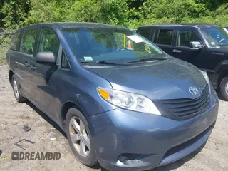 2016 Toyota Sienna L with VIN 5TDZK3DCXGS755834, listed as a IAAI auction lot 42385431 with 180,113 mi miles and . Bid and sale history available at DreamBid. Image 1.