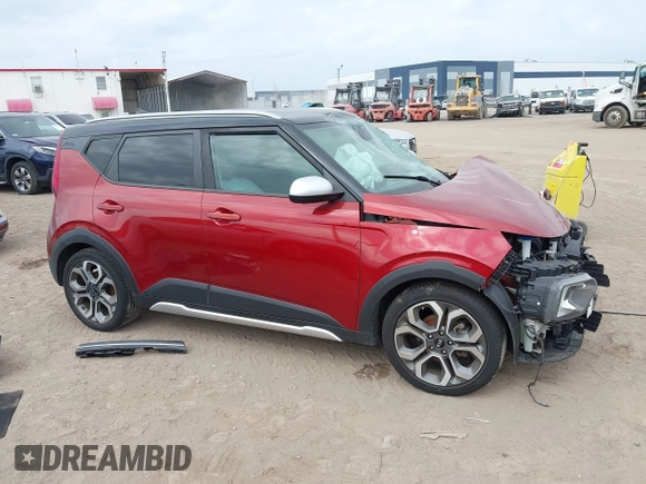 2020 Kia Soul LX with VIN KNDJ23AU8L7002544, listed as a IAAI auction lot 41466117 with 1 mi miles. Bid and sale history available at carsss.com. Image 13.