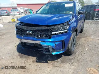 2021 Kia Sorento SX Prestige X-Line with VIN 5XYRKDLF5MG018941, listed as a IAAI auction lot 42006702 with 74,419 mi miles. Bid and sale history available at carsss.com. Image 6.