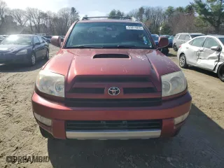 2005 Toyota 4Runner SR5 with VIN JTEBU14R958032607, listed as a Copart auction lot 51811015 with 262,716 mi miles and Clean Title. Bid and sale history available at carsss.com. Image 5.
