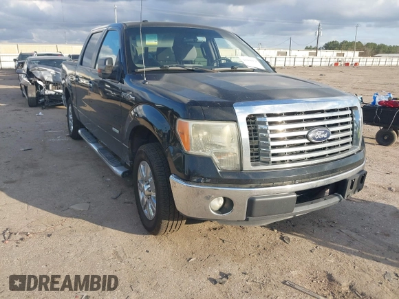 2012 Ford F-150 XL with VIN 1FTFW1CT6CKD95525, listed as a IAAI auction lot 41488859 with 211,859 mi miles. Bid and sale history available at carsss.com. Image 1.