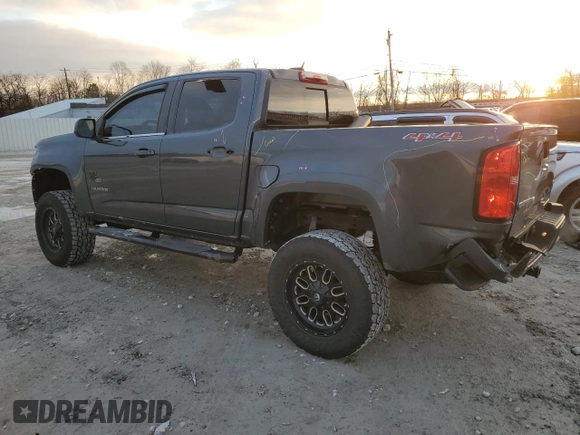 2020 Chevrolet Colorado 4WD LT with VIN 1GCGTCEN4L1100905, listed as a Copart auction lot 85787324 with 49,795 mi miles and Salvage Title. Bid and sale history available at carsss.com. Image 2.