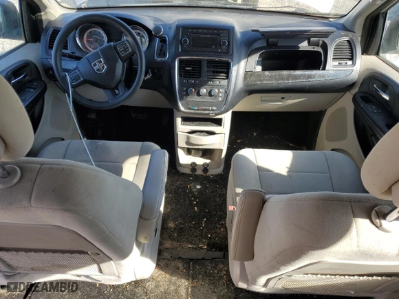 2012 Dodge Grand Caravan SE with VIN 2C4RDGBG8CR207020, listed as a Copart auction lot 53756395 with 198,662 mi miles and Clean Title. Bid and sale history available at carsss.com. Image 8.