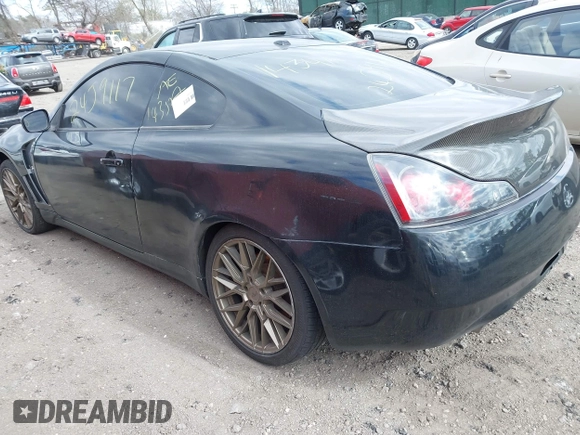 2008 Infiniti G37 Coupe Journey with VIN JNKCV64E18M115877, listed as a IAAI auction lot 42061194 with Not Provided miles. Bid and sale history available at carsss.com. Image 3.
