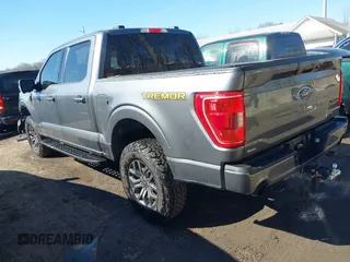 2023 Ford F-150 XL with VIN 1FTFW1E58PFB76725, listed as a IAAI auction lot 41634459 with 23,534 mi miles. Bid and sale history available at carsss.com. Image 3.