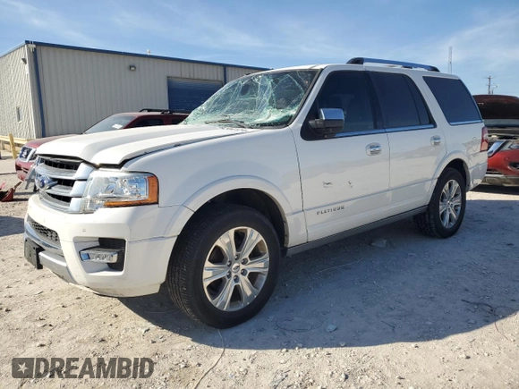 2016 Ford Expedition Platinum с VIN 1FMJU1LT2GEF02439, выставлен на аукционе Copart как лот 79284124 с пробегом 91 166 миль миль и Списание • Salvage title. История ставок и продаж доступна на DreamBid. Изображение 1.