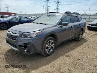 2021 Subaru Outback Limited with VIN 4S4BTANC5M3140649, listed as a Copart auction lot 59720735 with 65,881 mi miles and Salvage title. Bid and sale history available at DreamBid. Image 1.