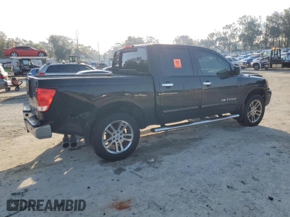 2011 Nissan Titan SL with VIN 1N6AA0EC8BN324904, listed as a Copart auction lot 42264435 with 273,332 mi miles and Salvage Title. Bid and sale history available at carsss.com. Image 3.