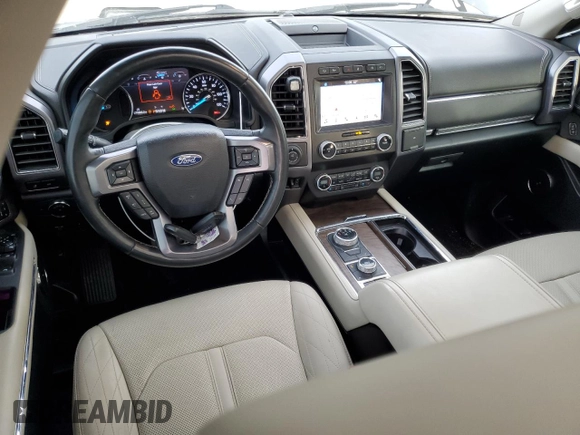 2019 Ford Expedition Max Platinum z VIN 1FMJK1MTXKEA57820, wystawiony jako Copart lot #82430554 z przebiegiem 74 363 mil mil oraz Szkoda całkowita • Salvage title. Historia ofert i sprzedaży dostępna na DreamBid. Obrazek 8.