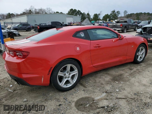 2019 Chevrolet Camaro 2LT with VIN 1G1FD1RX0K0112314, listed as a Copart auction lot 46925705 with 80,845 mi miles and Salvage Title. Bid and sale history available at carsss.com. Image 3.